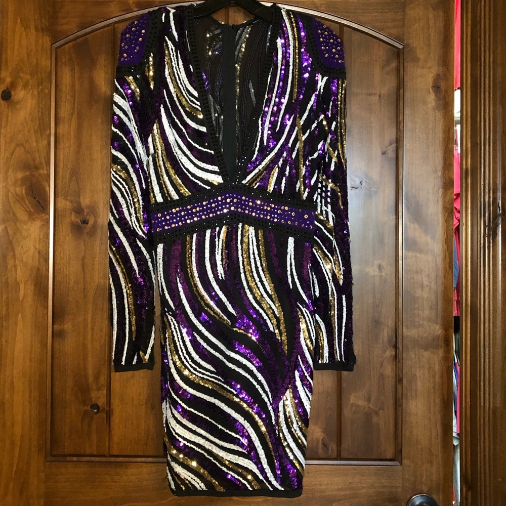 Fashion Nova Look So Good Sequin Dress